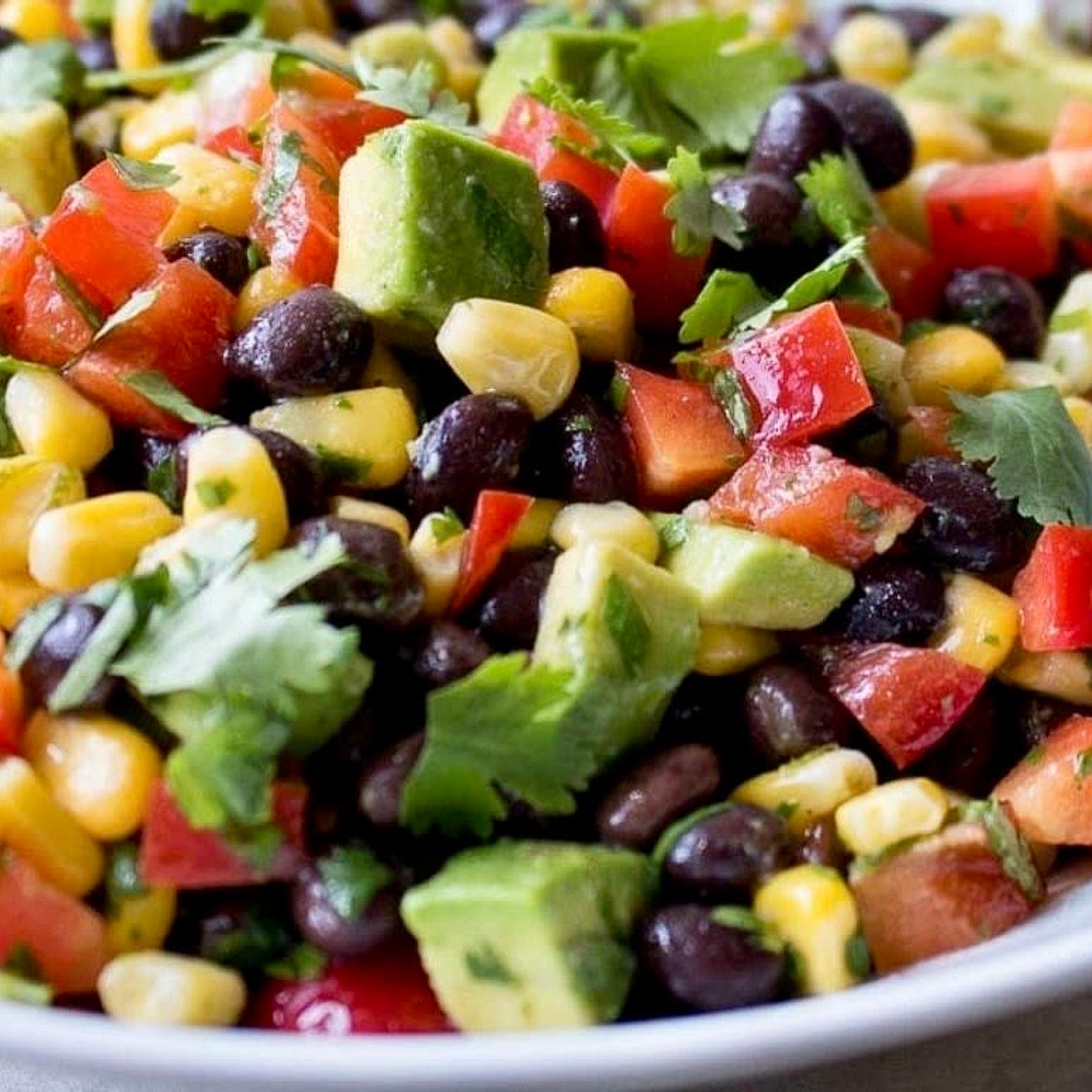 Black bean corn salad 