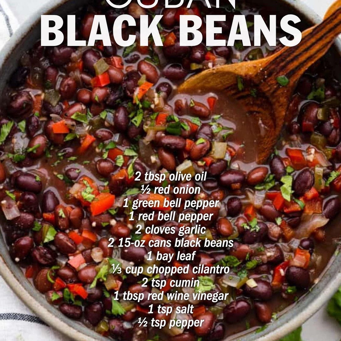 Cuban Black Beans 