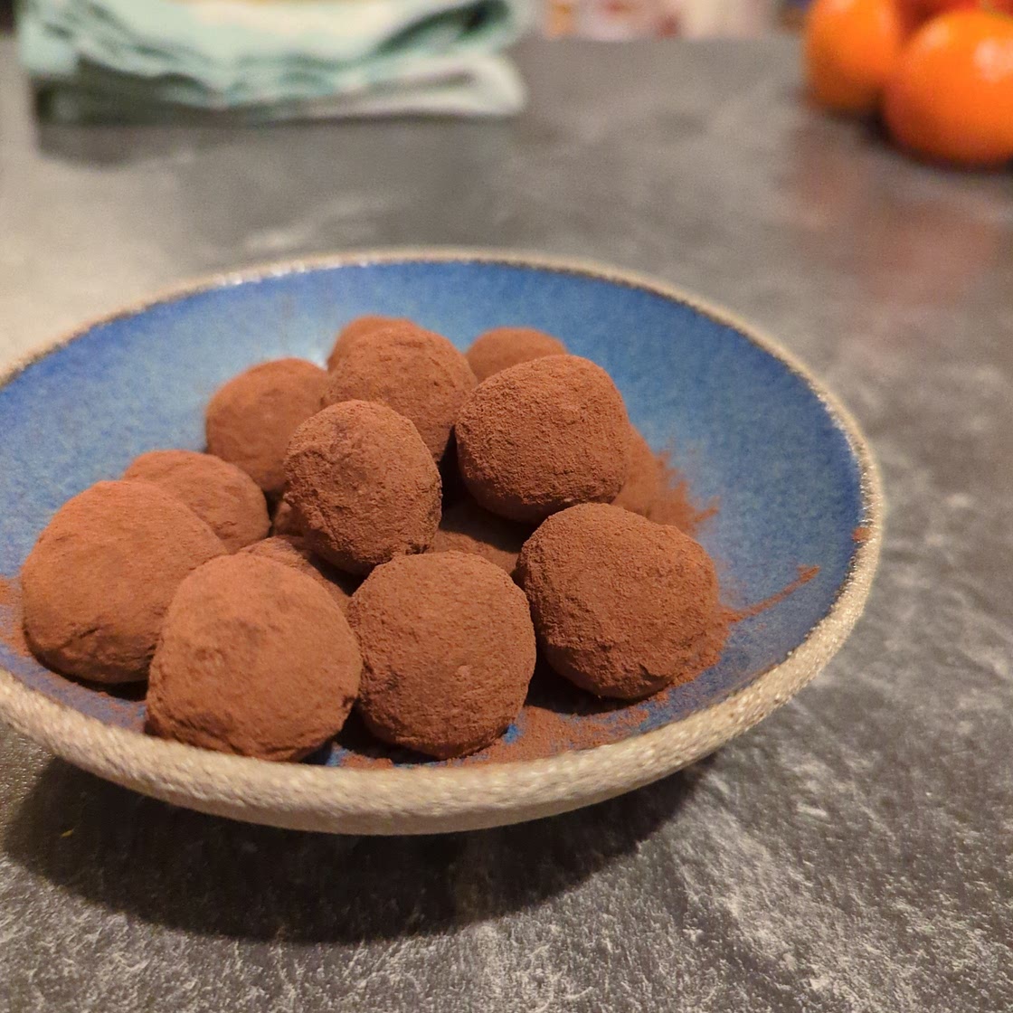Truffes en chocolat