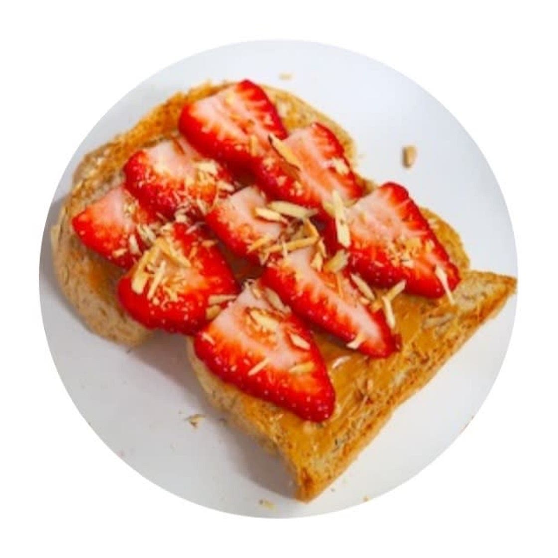 Almond butter sandwich