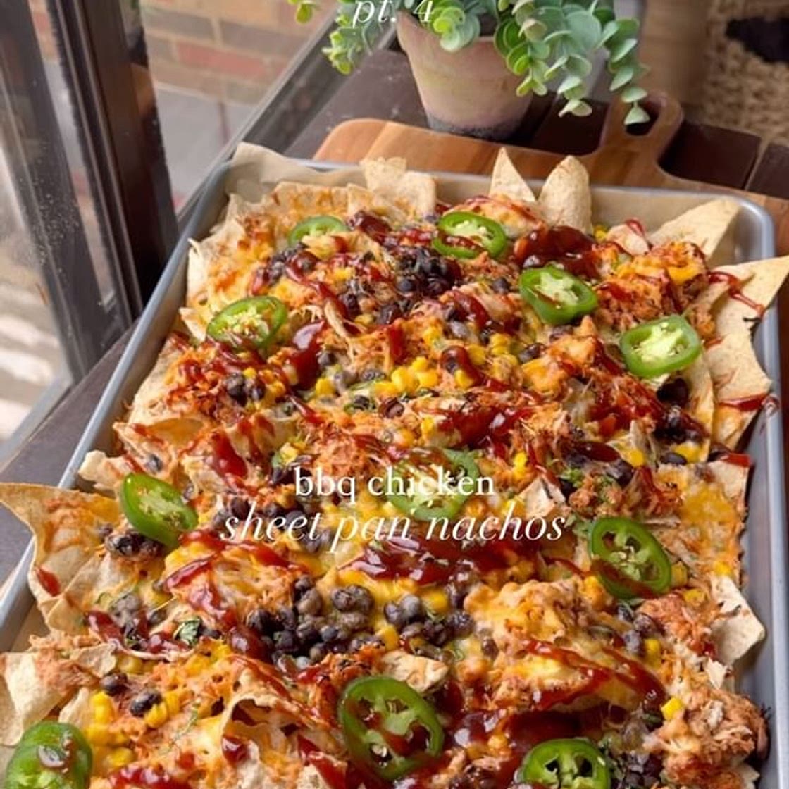 BBQ Chicken Nachos