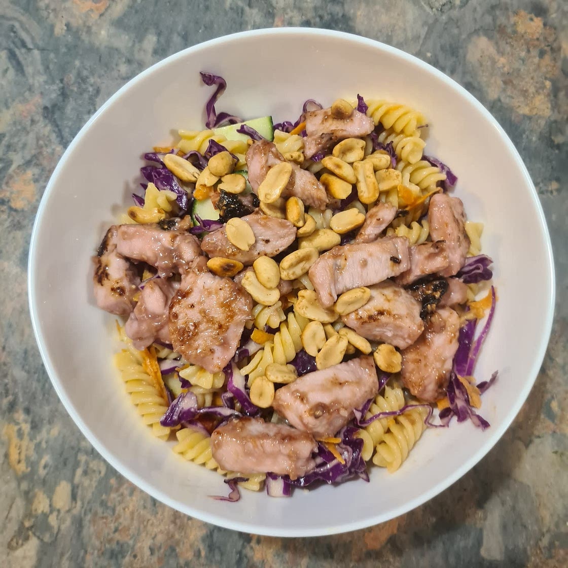 PB & J Pasta Salad