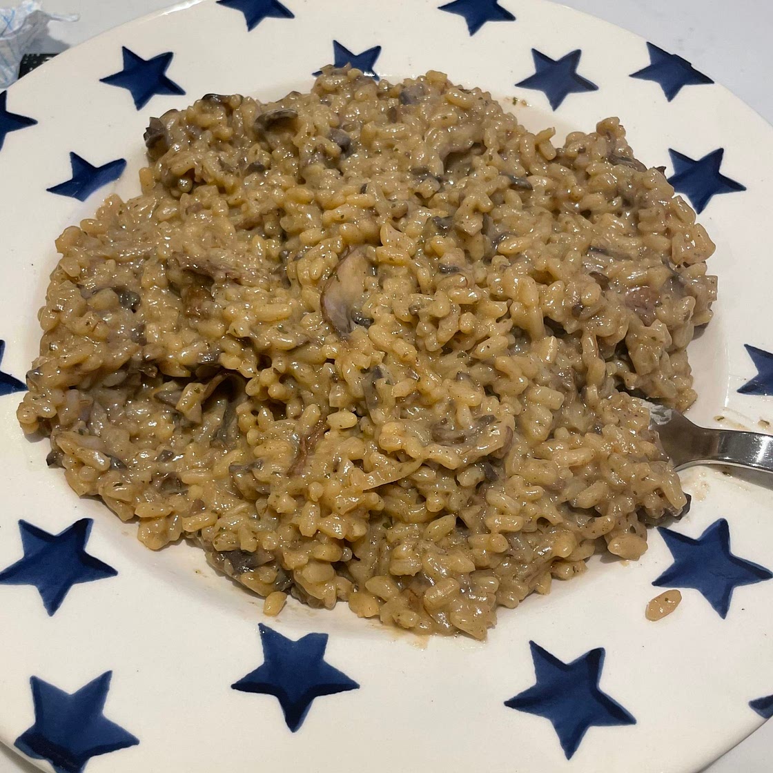 Mushroom risotto 