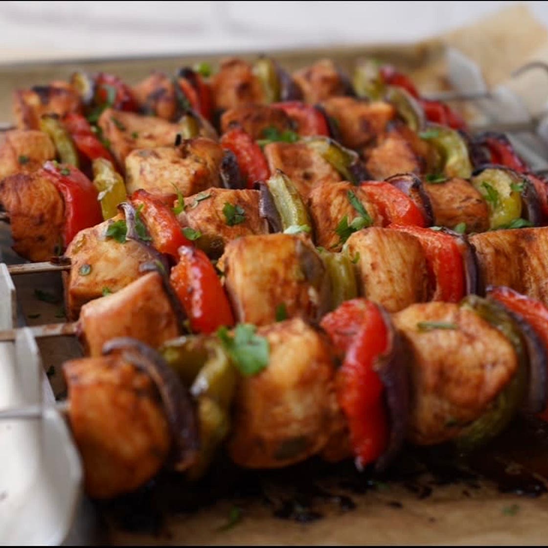 Chicken Shashlik Skewers