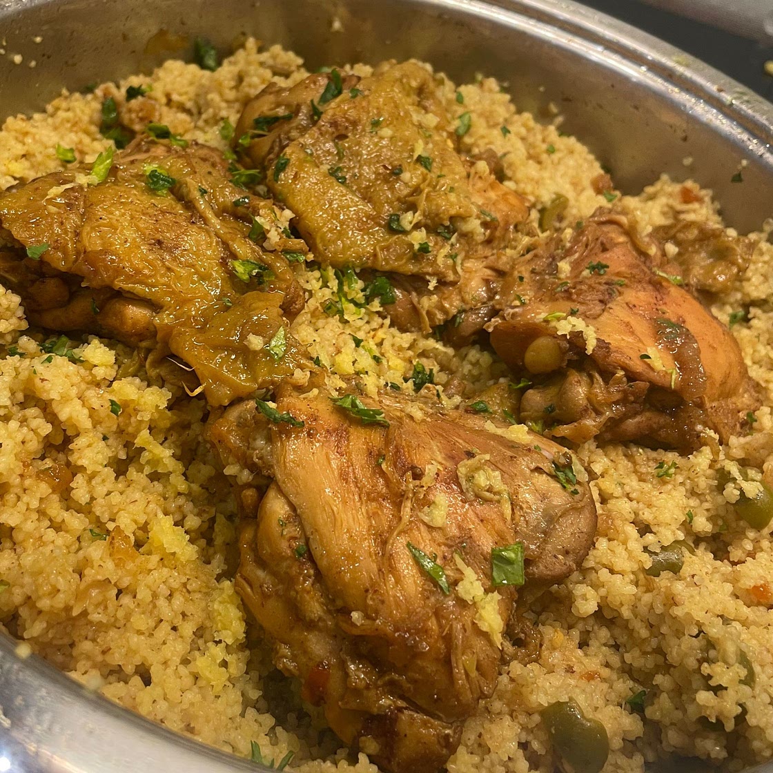Chicken & couscous one-pot
