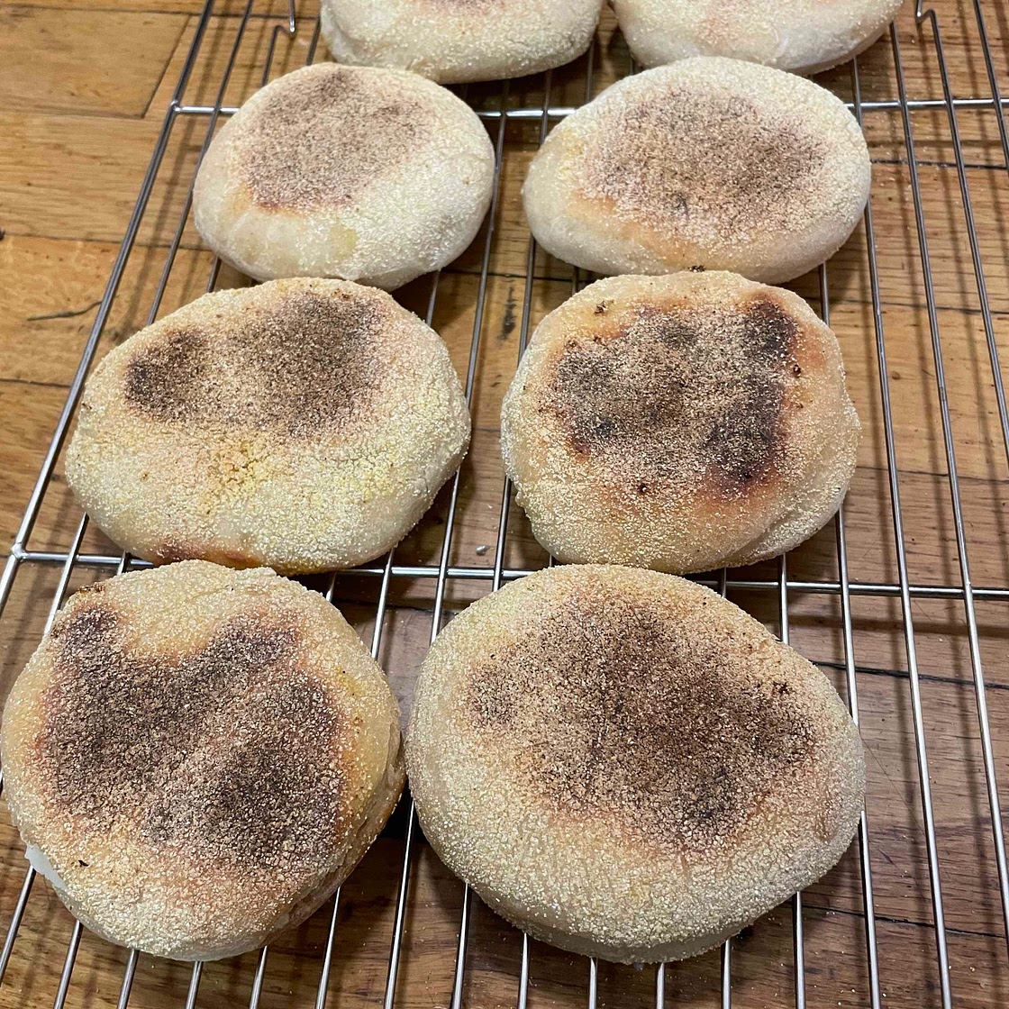 Sourdough English Muffins