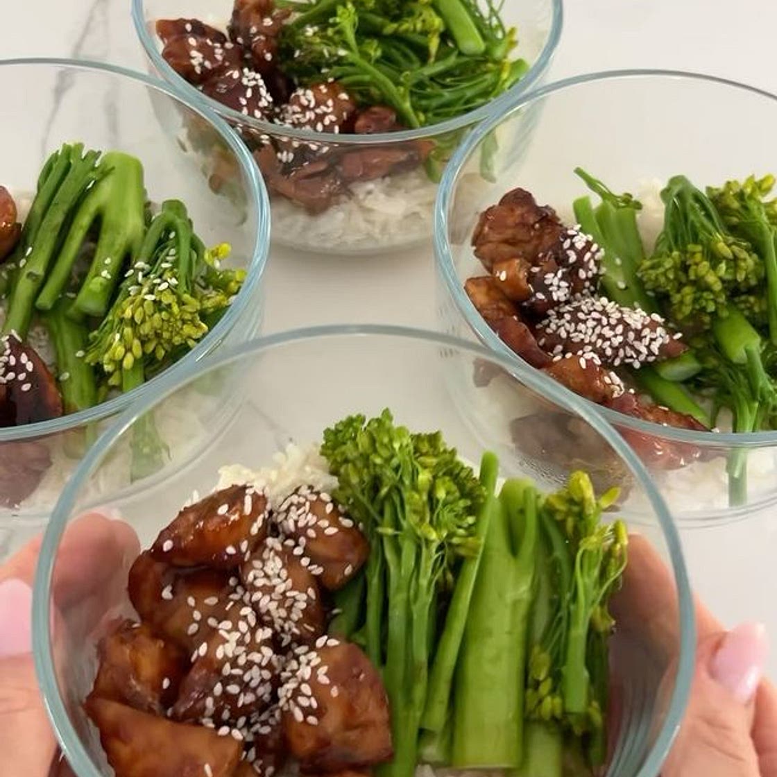 Teriyaki chicken Bowls