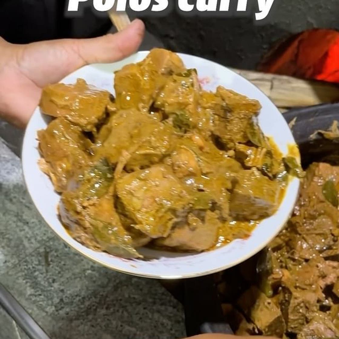 Polos Curry (Sri Lankan Jack Fruit Curry)