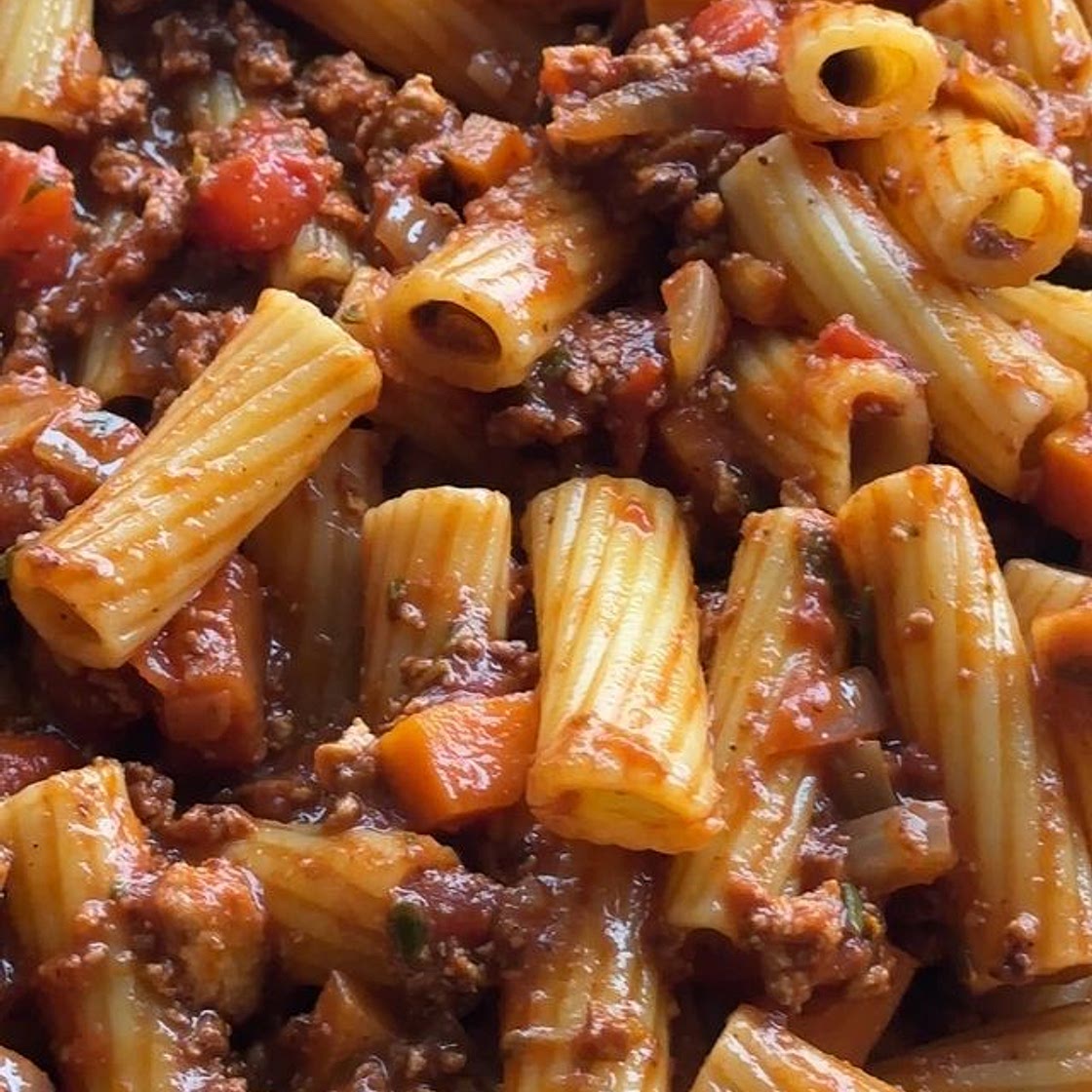 Tofu Ragu Rigatoni