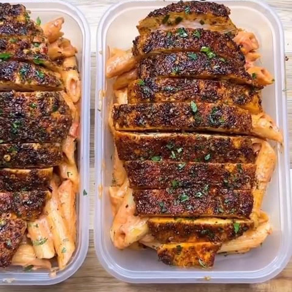 High Protein Peri Peri Chicken Pasta