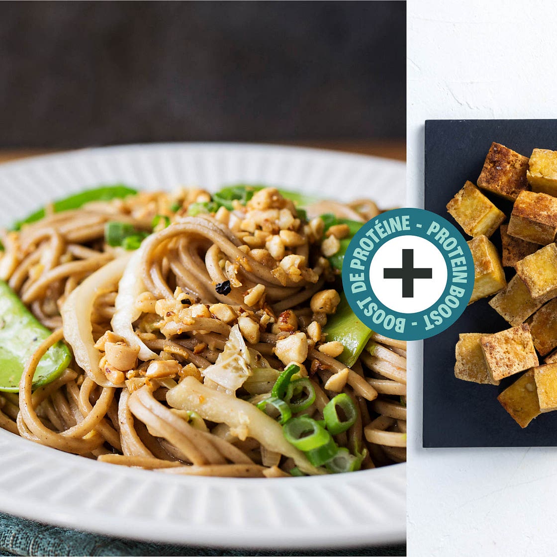 Speedy Vegan Sweet & Savoury Soba Noodles with Tofu