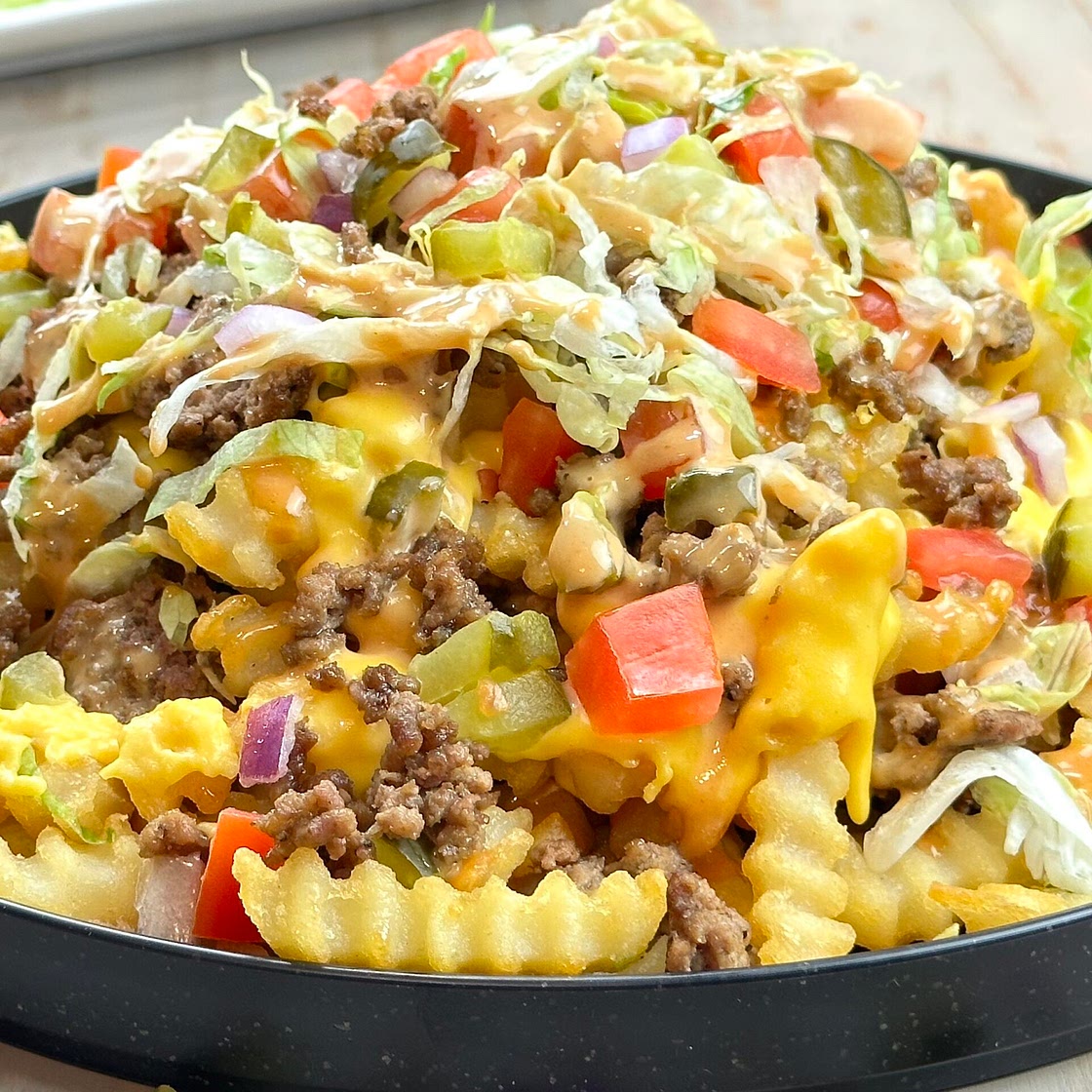Cheeseburger Loaded Fries
