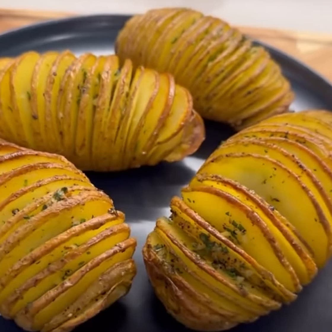 Hasselback potato 