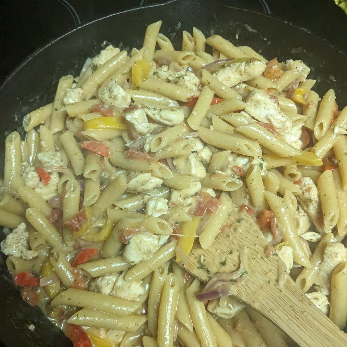 One Pot Cajun Chicken Pasta