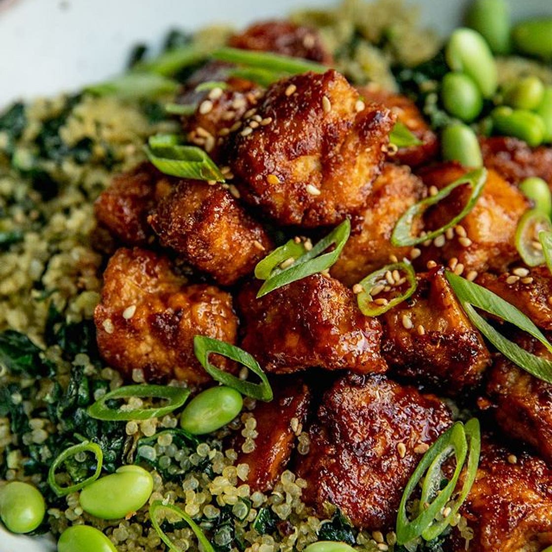 Chilli Crunch Tofu Bowl