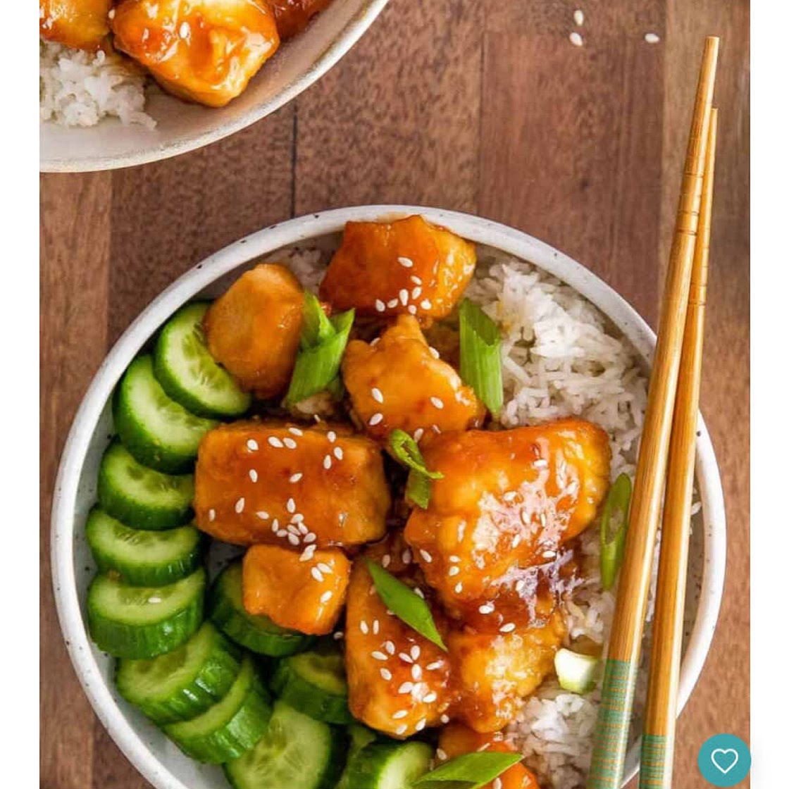 Honey soy garlic chicken bites 