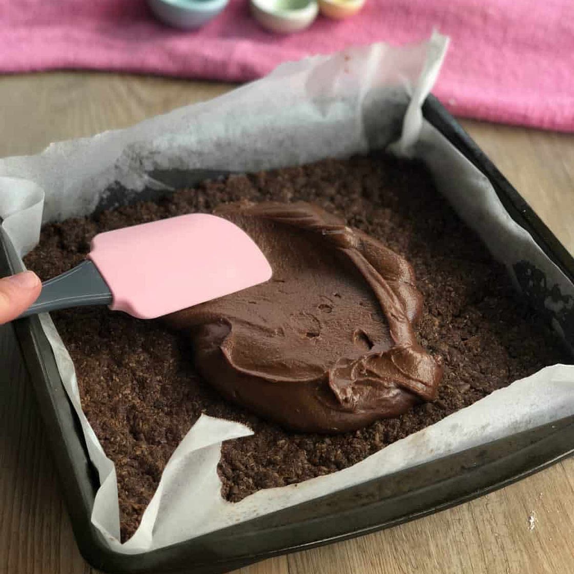 Chocolate weetbix slice 