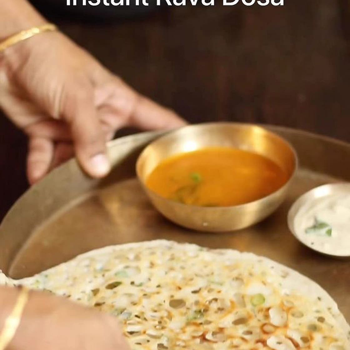 Instant Rava Dosa