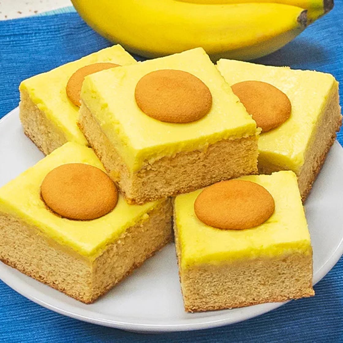 Banana Pudding Blondies