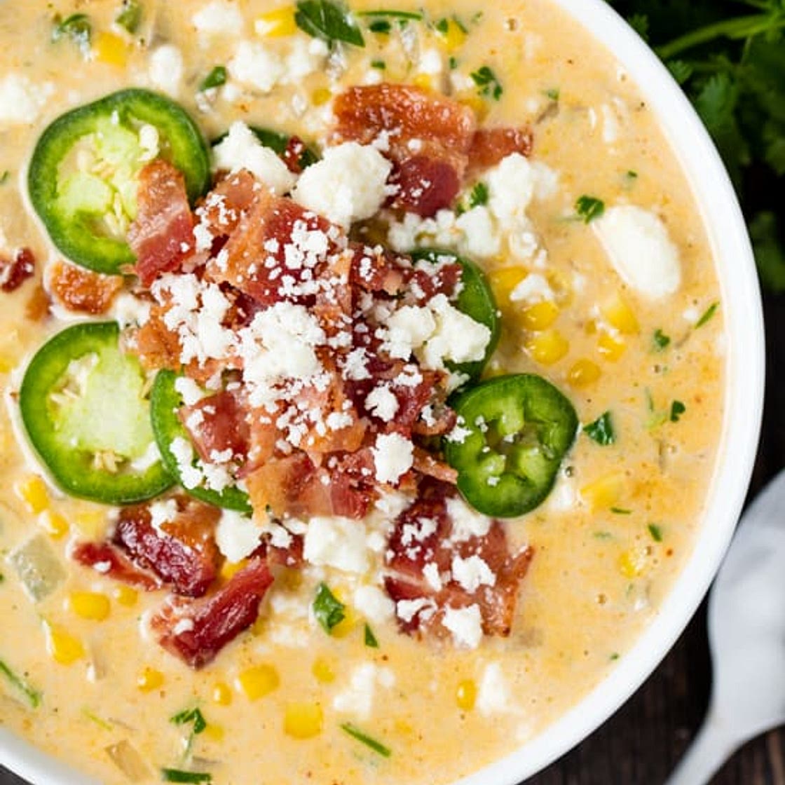 Mexican Street Corn Soup