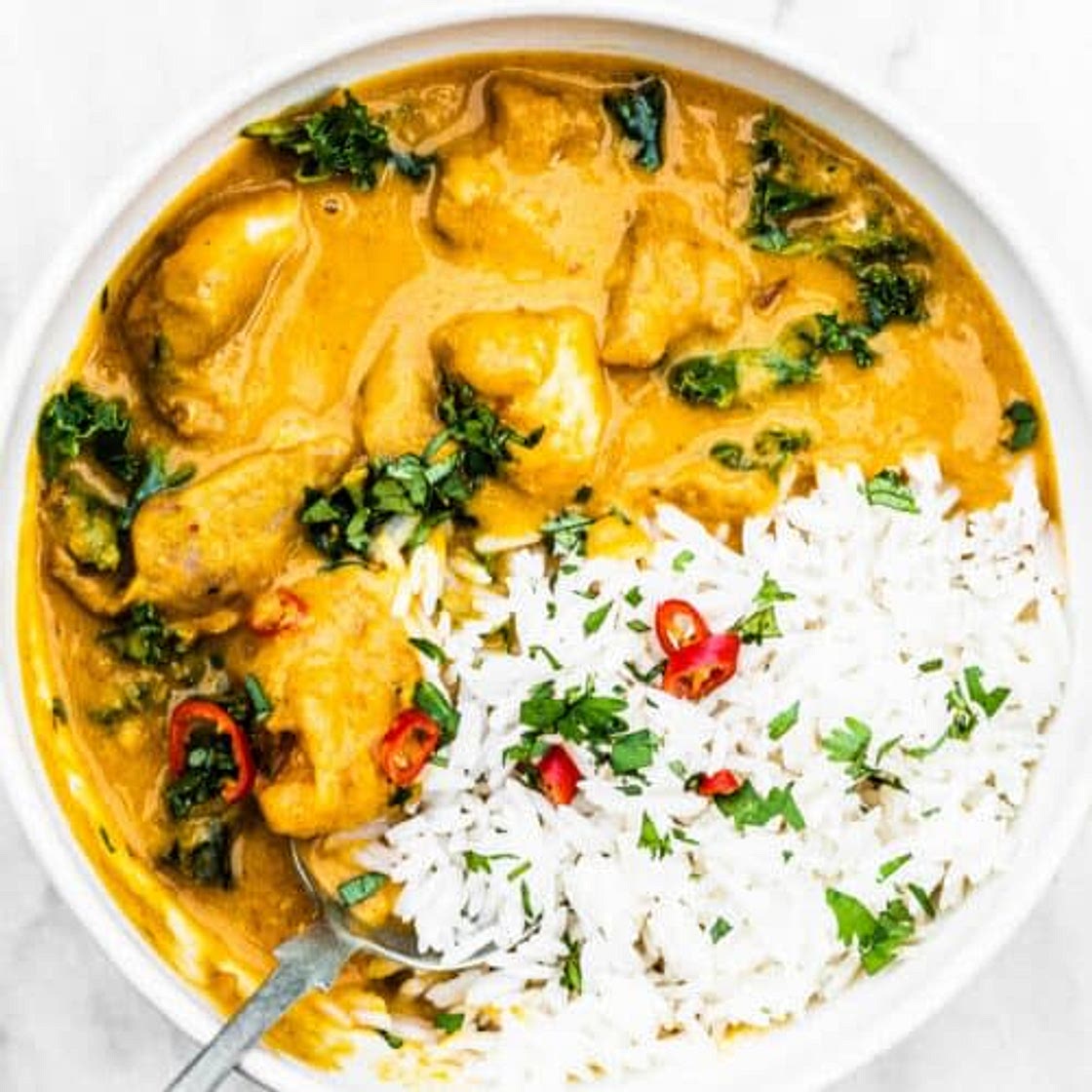Crock Pot Thai Coconut Curry