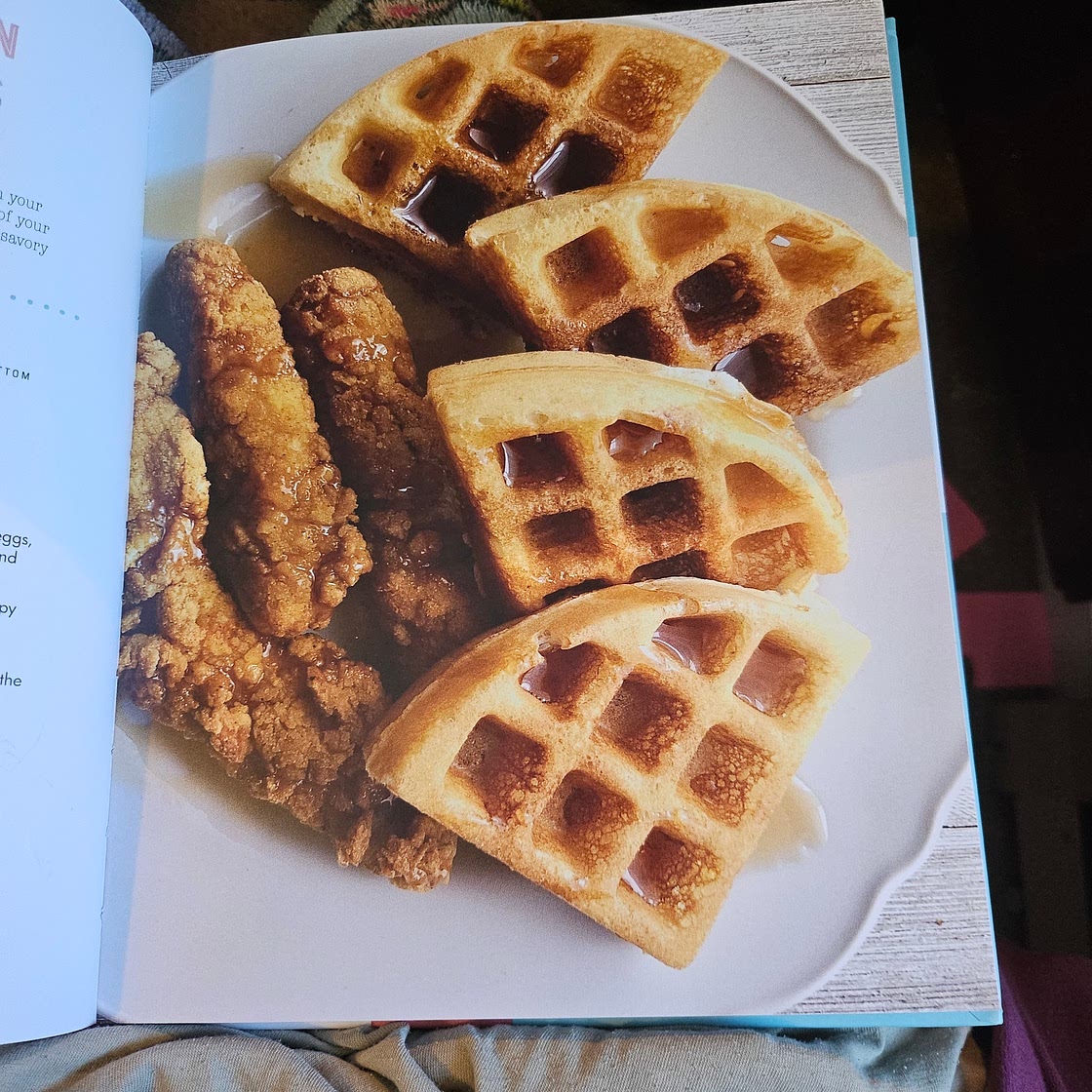 Fried chicken n waffle tenders