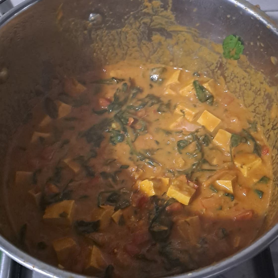 One Pan Tofu Coconut Curry