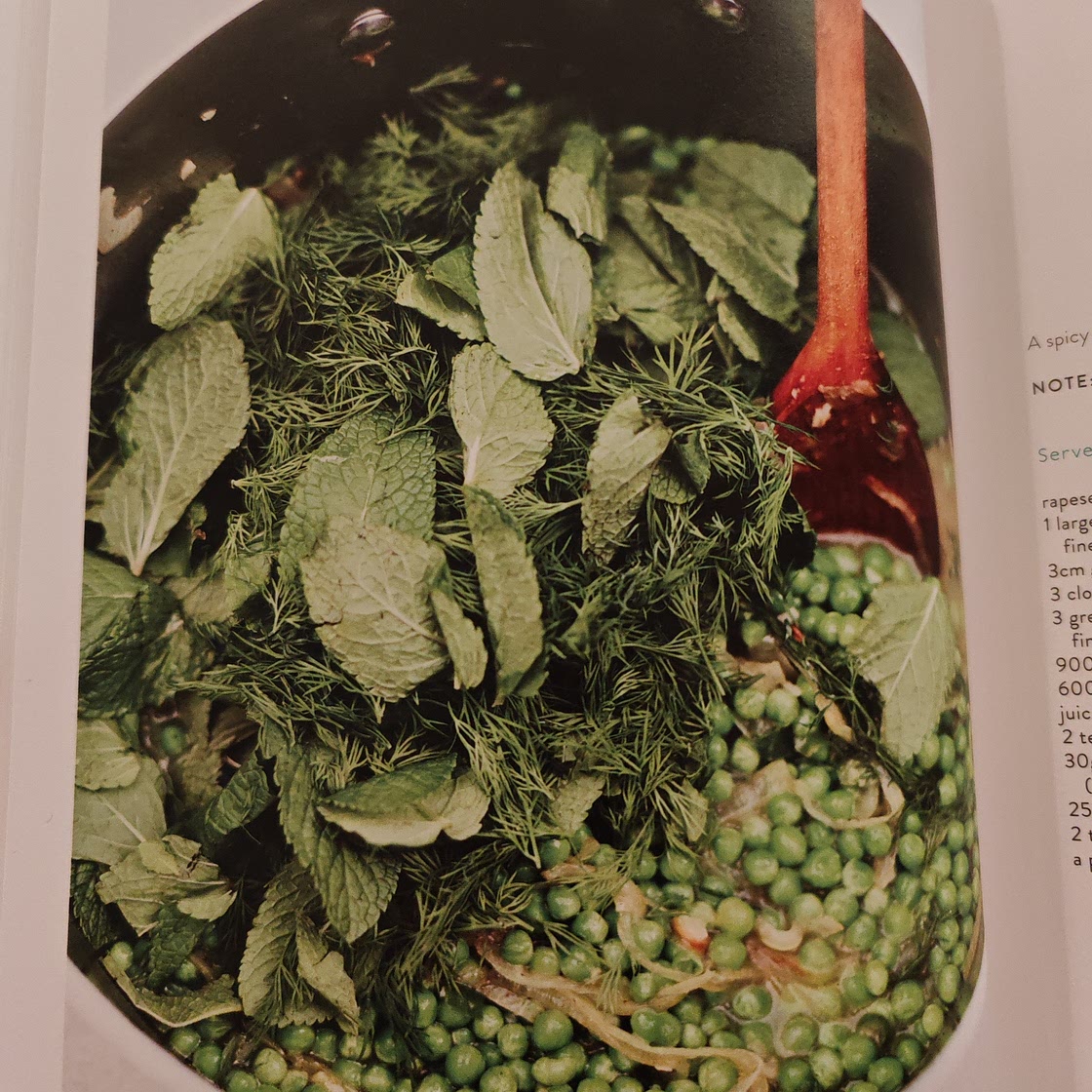 Pea, Dill + Mint Soup