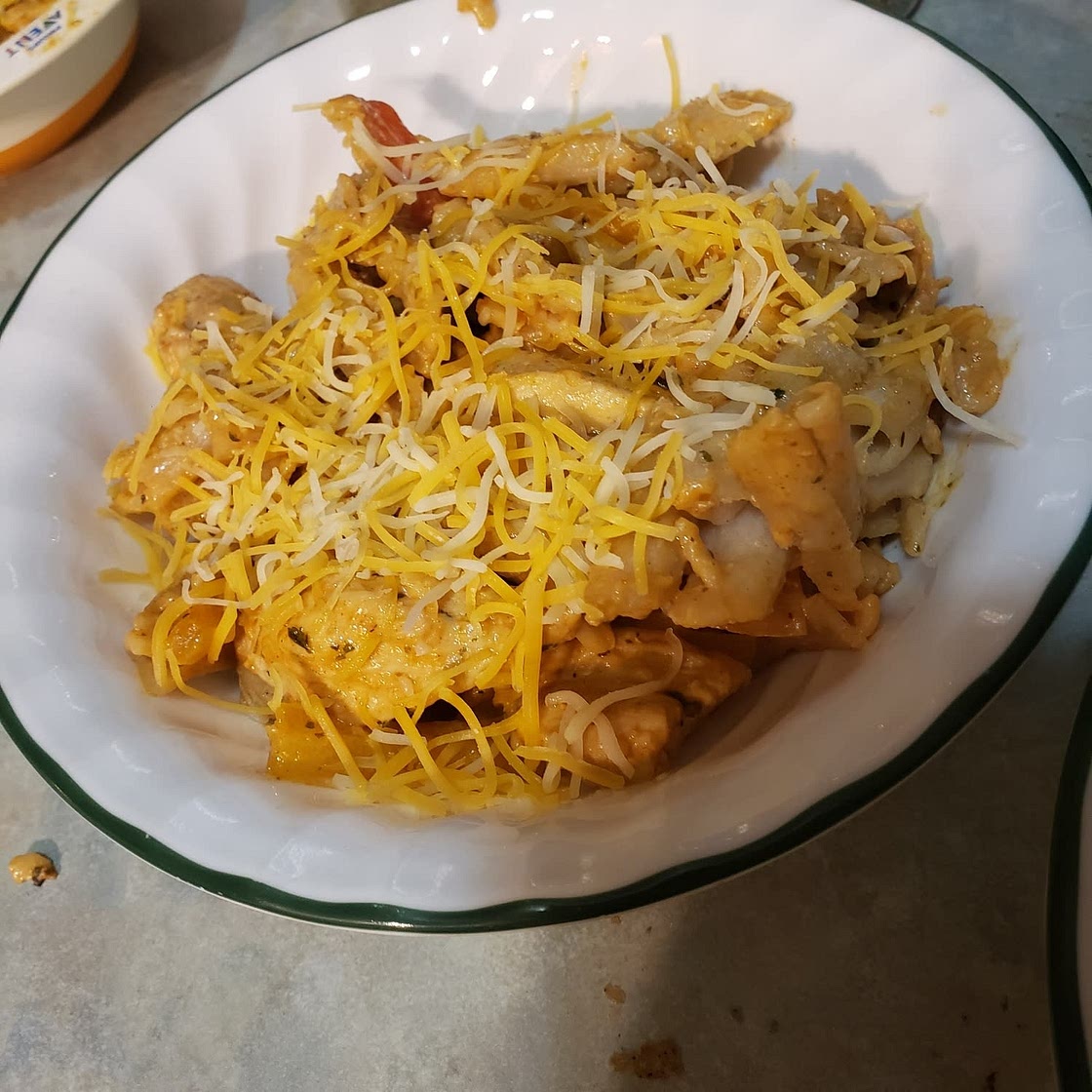 Fajita-style pasta
