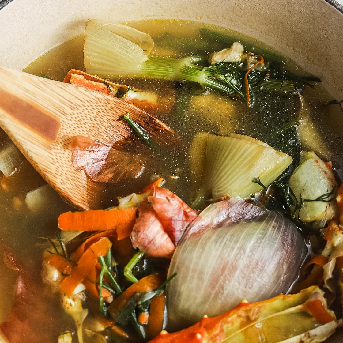 Homemade Seafood Stock