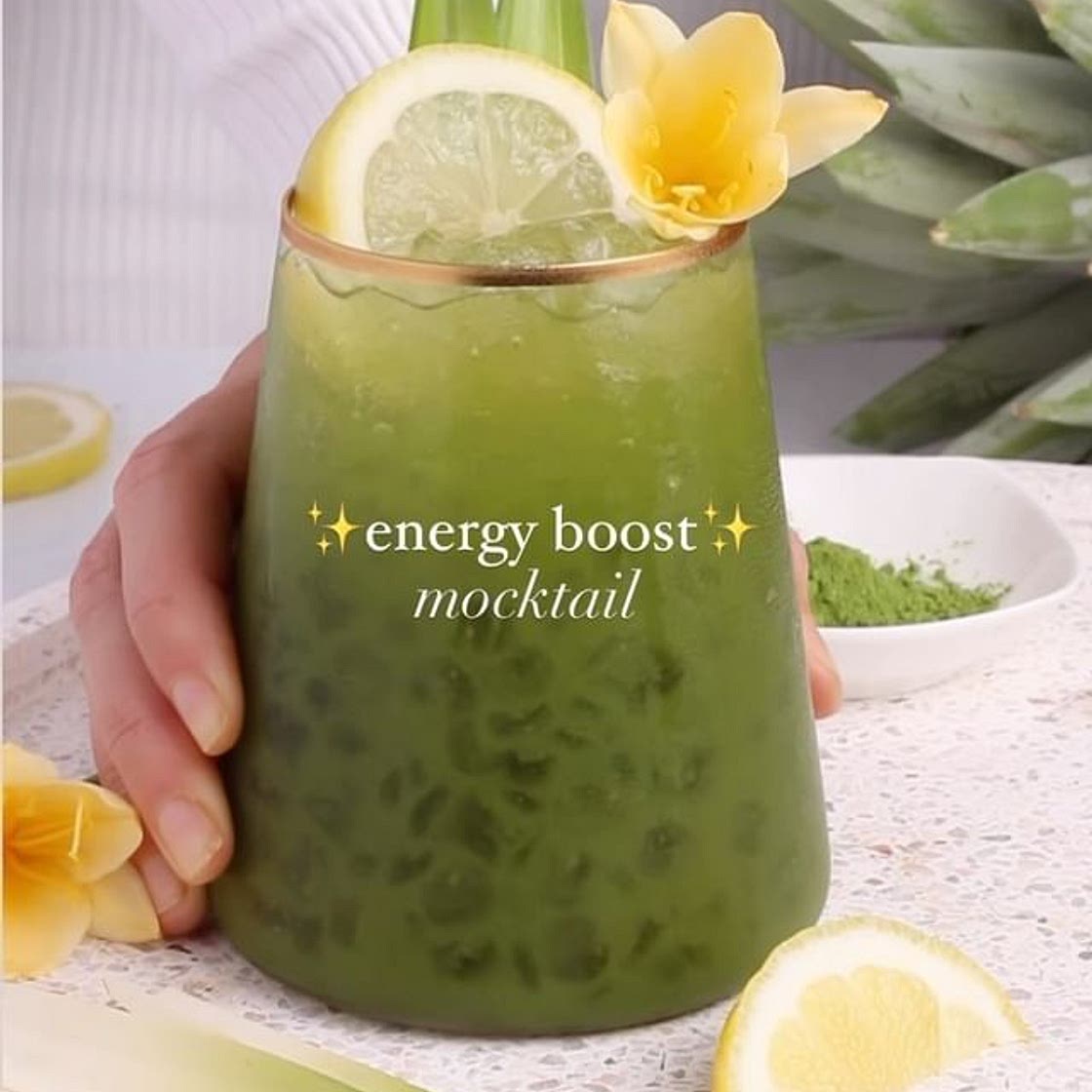 Energy boost mocktail 