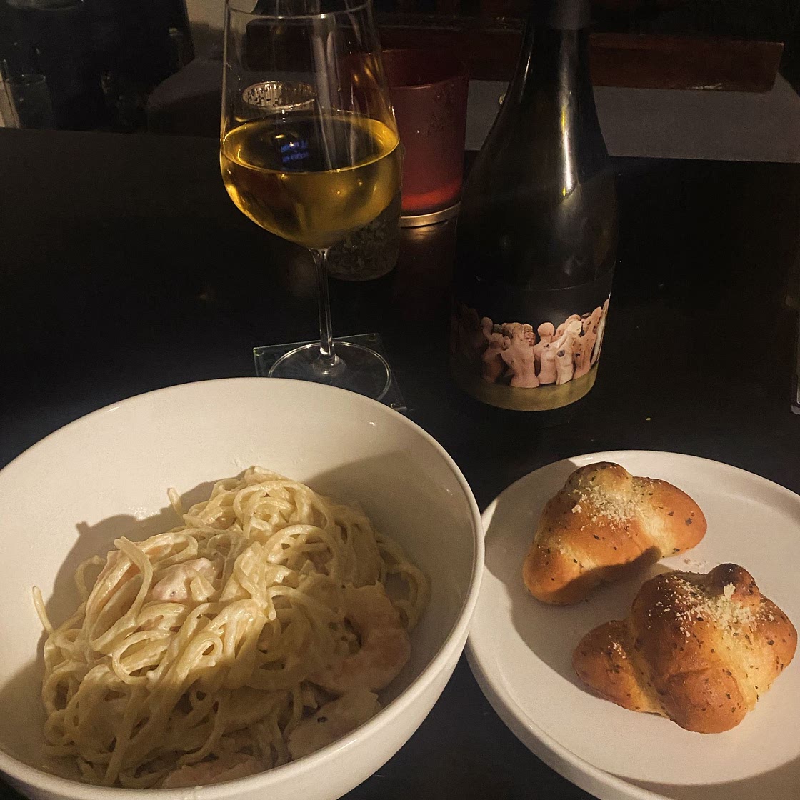 Shrimp Alfredo