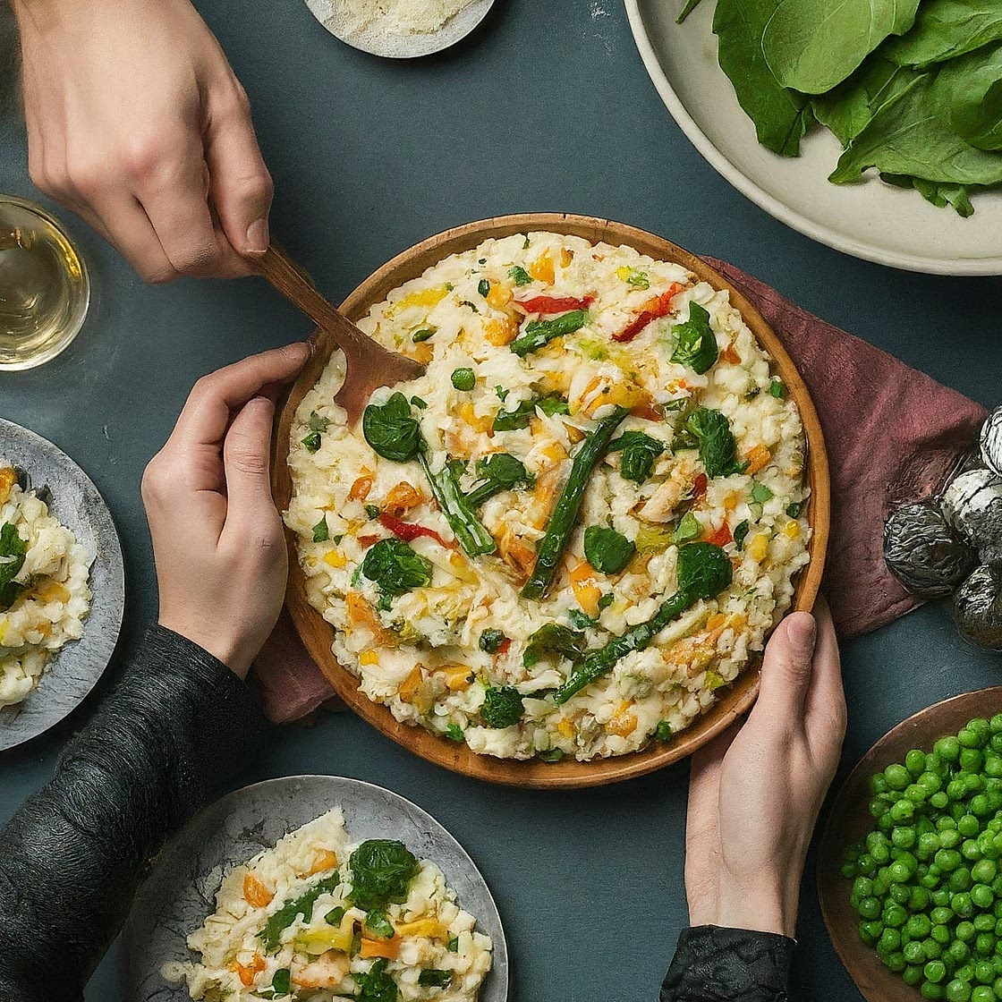 Instant Pot Risotto with Vegetables