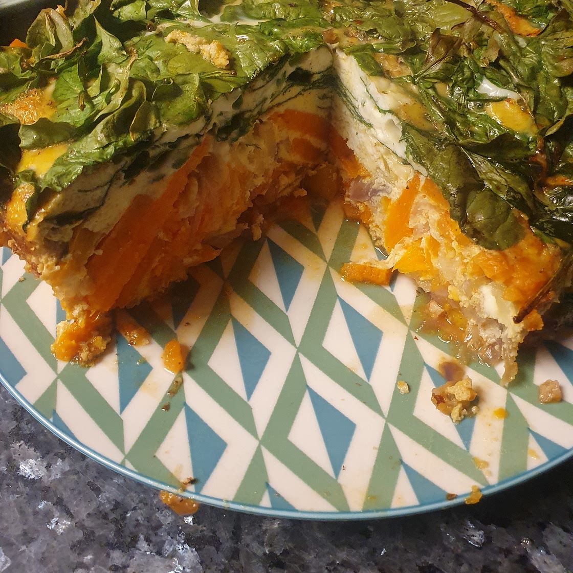 Sweet potato Spanish tortilla