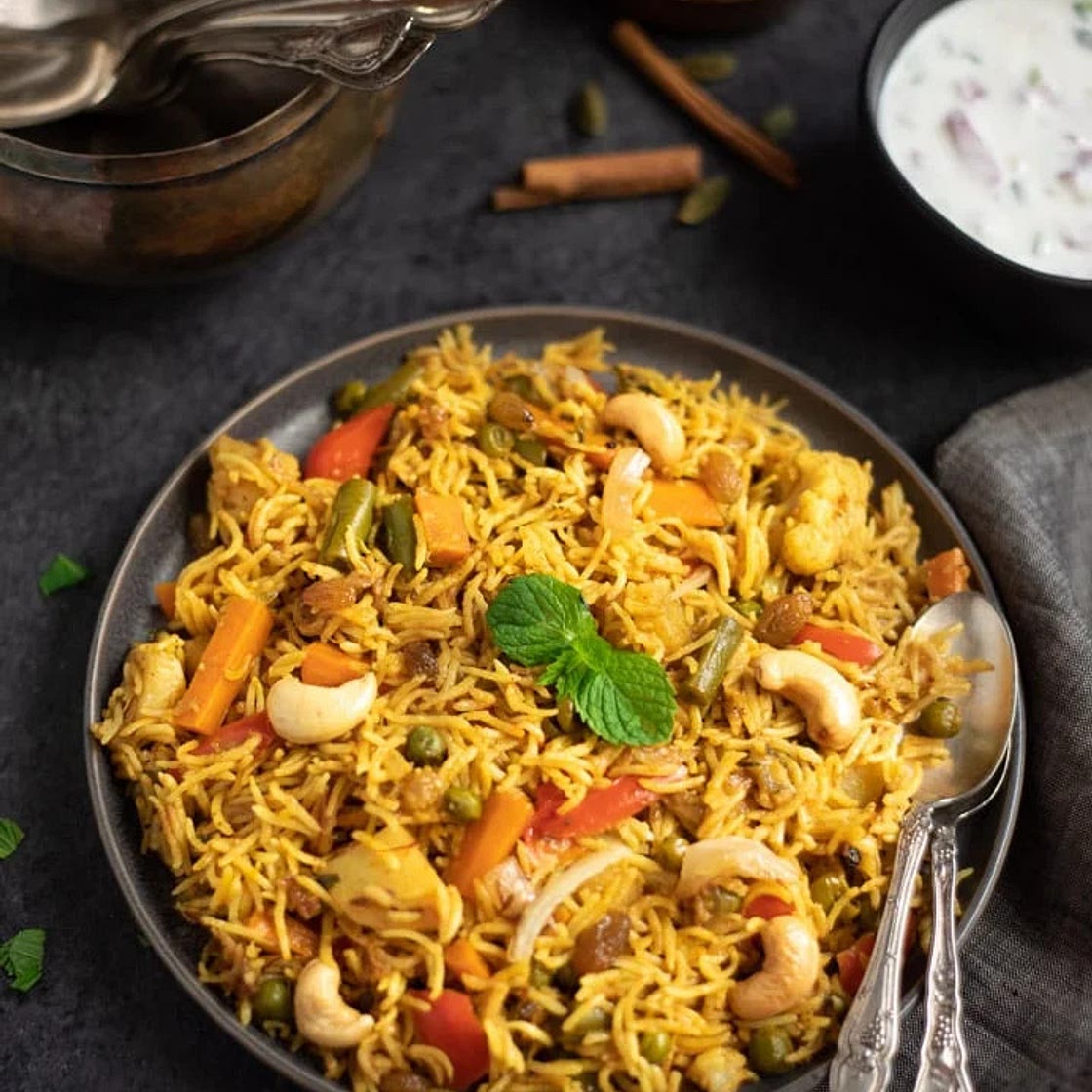 Instant Pot Vegetable Biryani