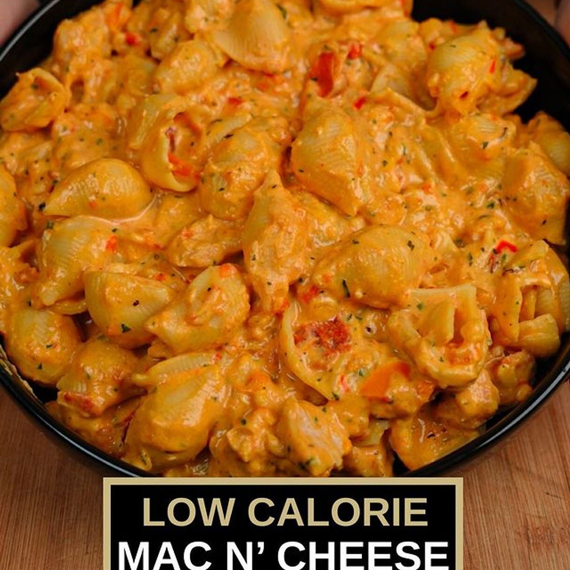 Low Calorie Queso Chicken Mac n’ Cheese Recipe