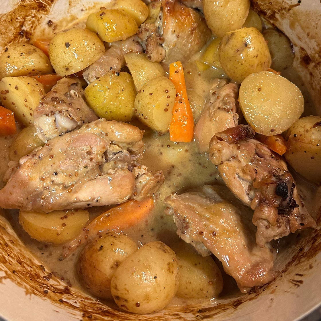Honey Mustard Chicken Traybake