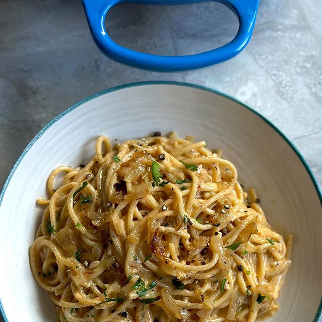 Caramelised Onion Pasta
