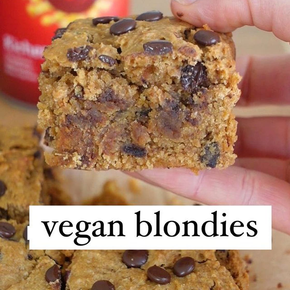 Vegane Blondies (fitgreenmind)