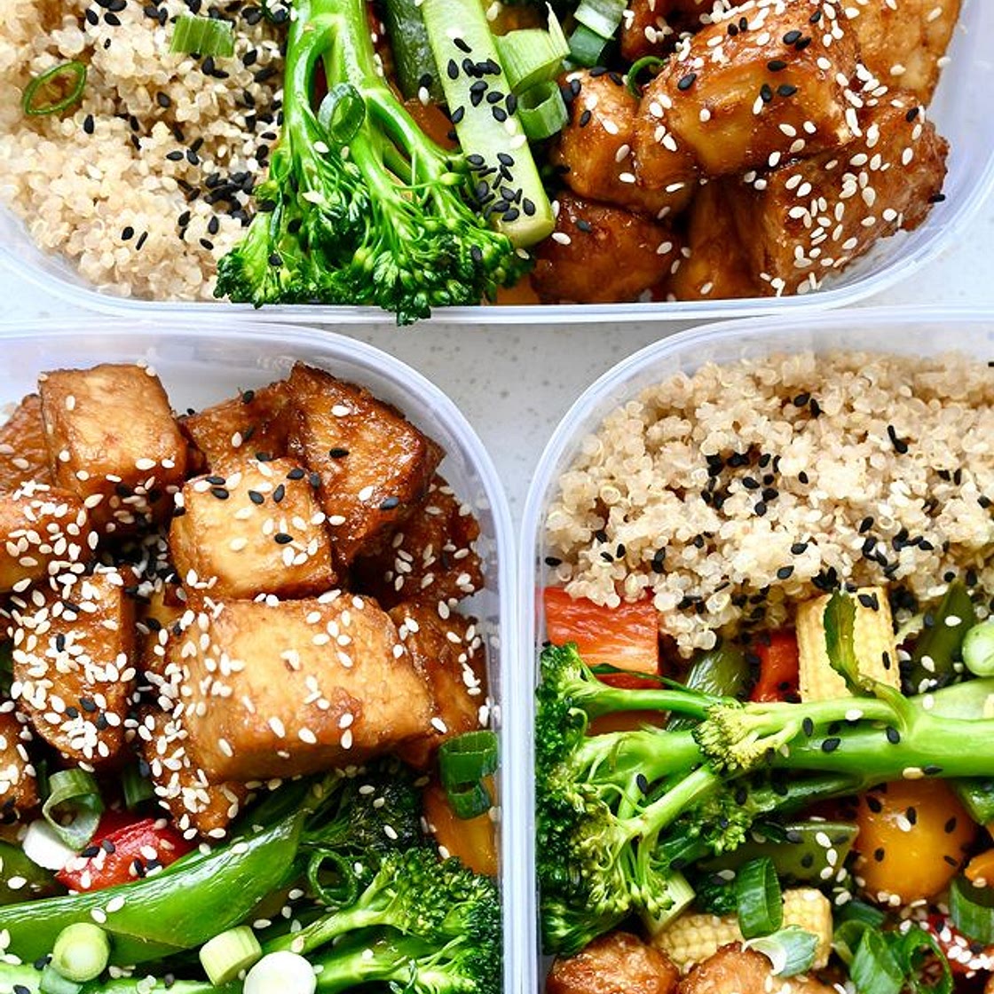 Teriyaki Tofu Quinoa 