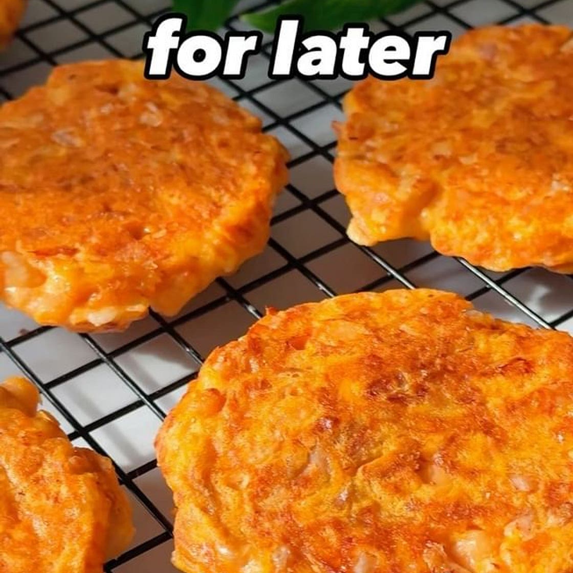 🫘Tuna Melt Fritters 🫘