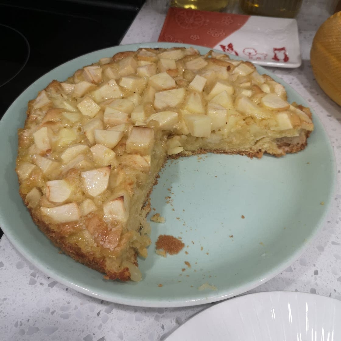 Super Moist French Apple Cake More Apples than Dough 🇫🇷 Gâteau aux pommes