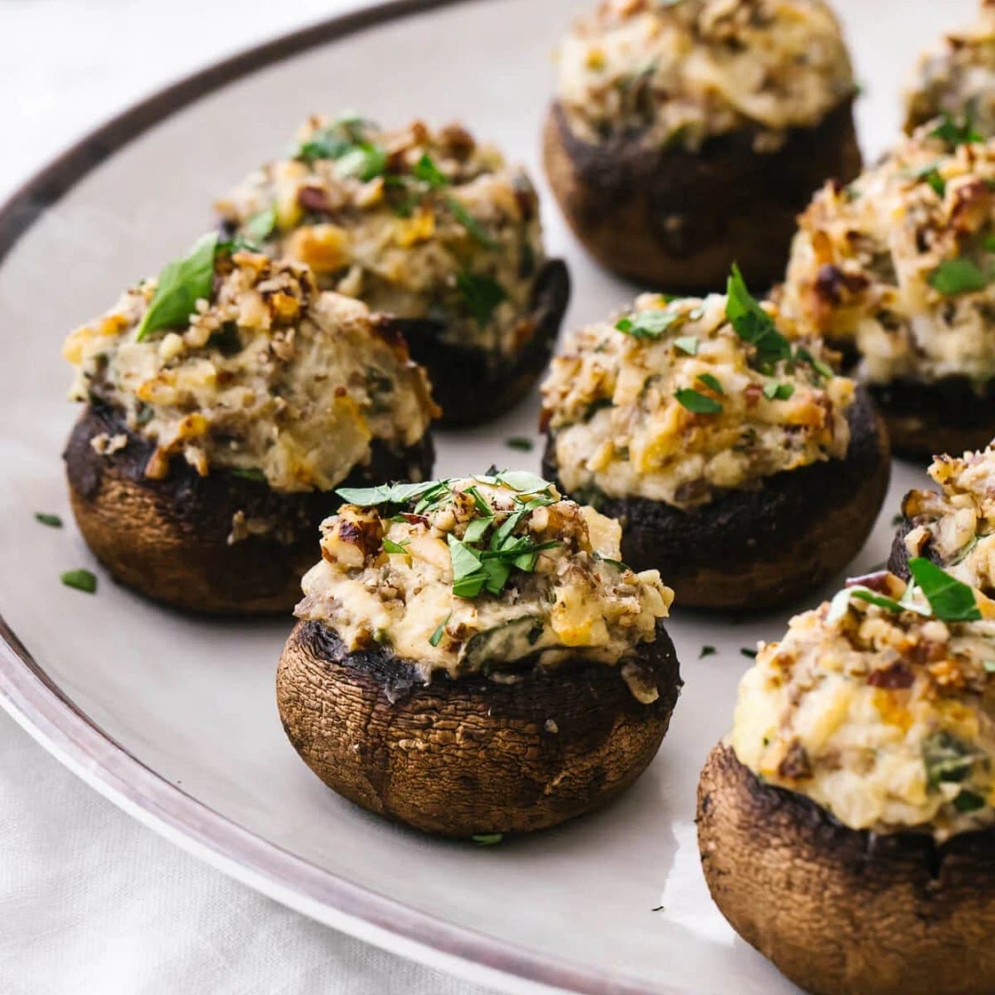 Amazing Stuffed Mushrooms