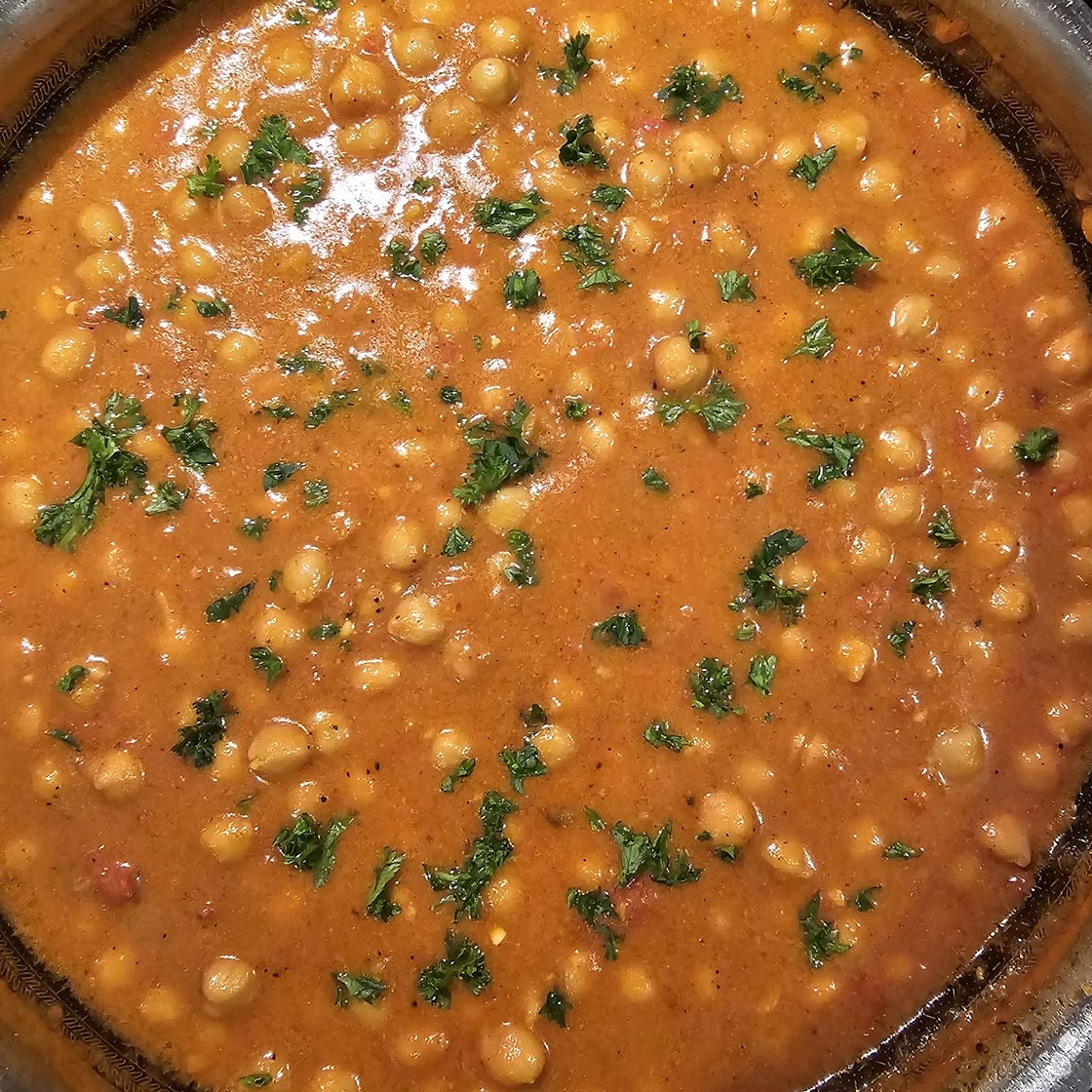 Coconut Chickpea Curry