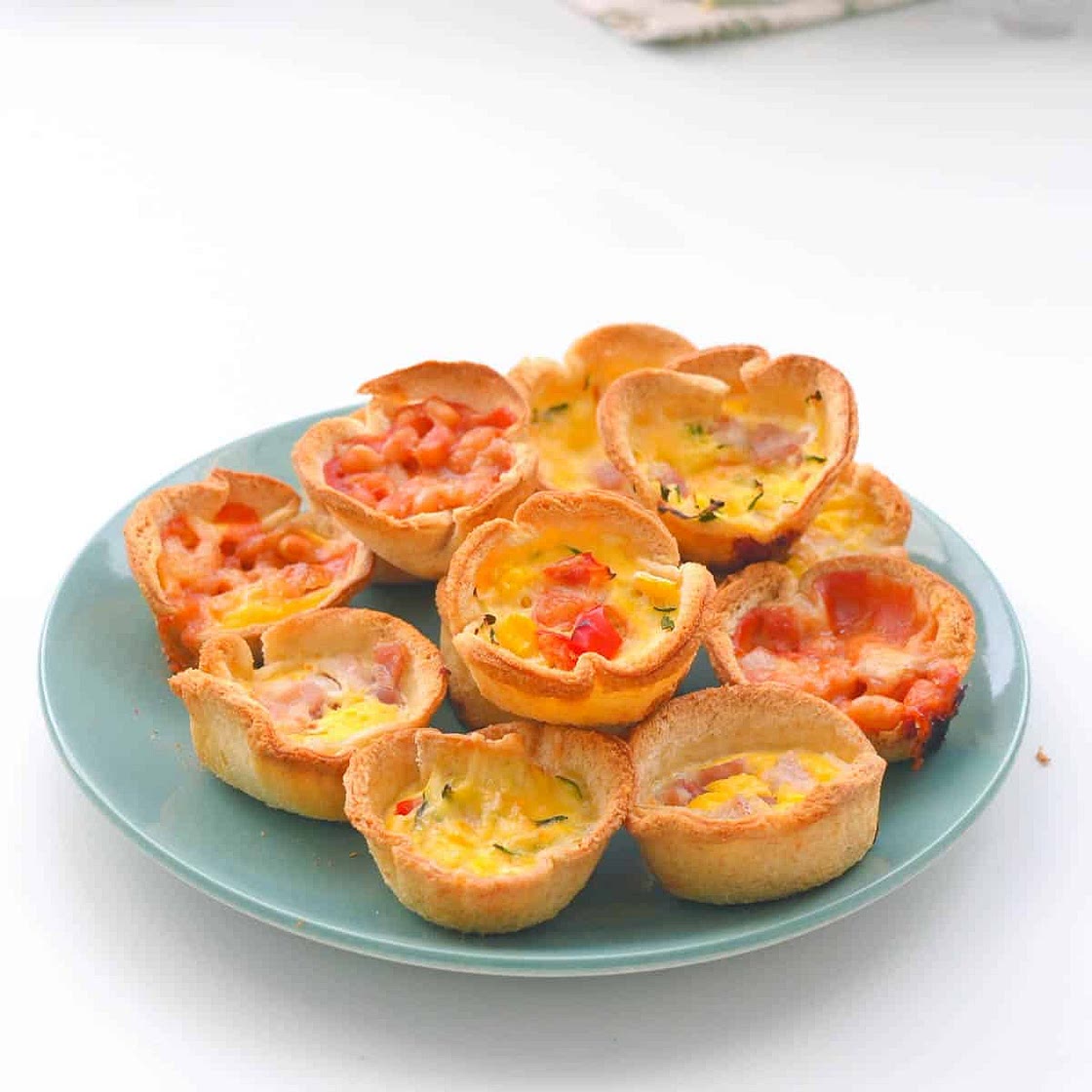 Bread Cases Mini Quiches