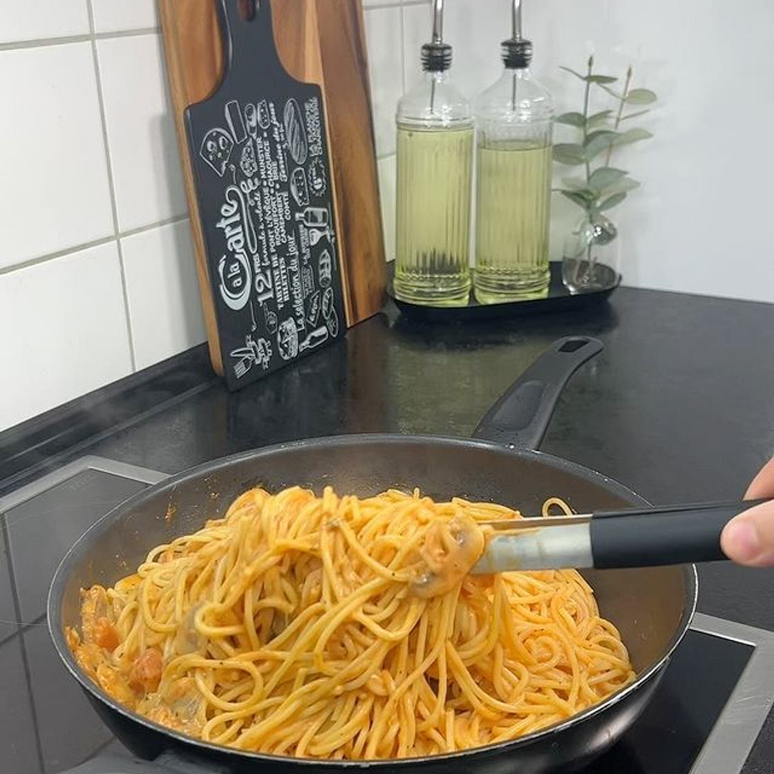 Champignon-Tomaten-Pasta