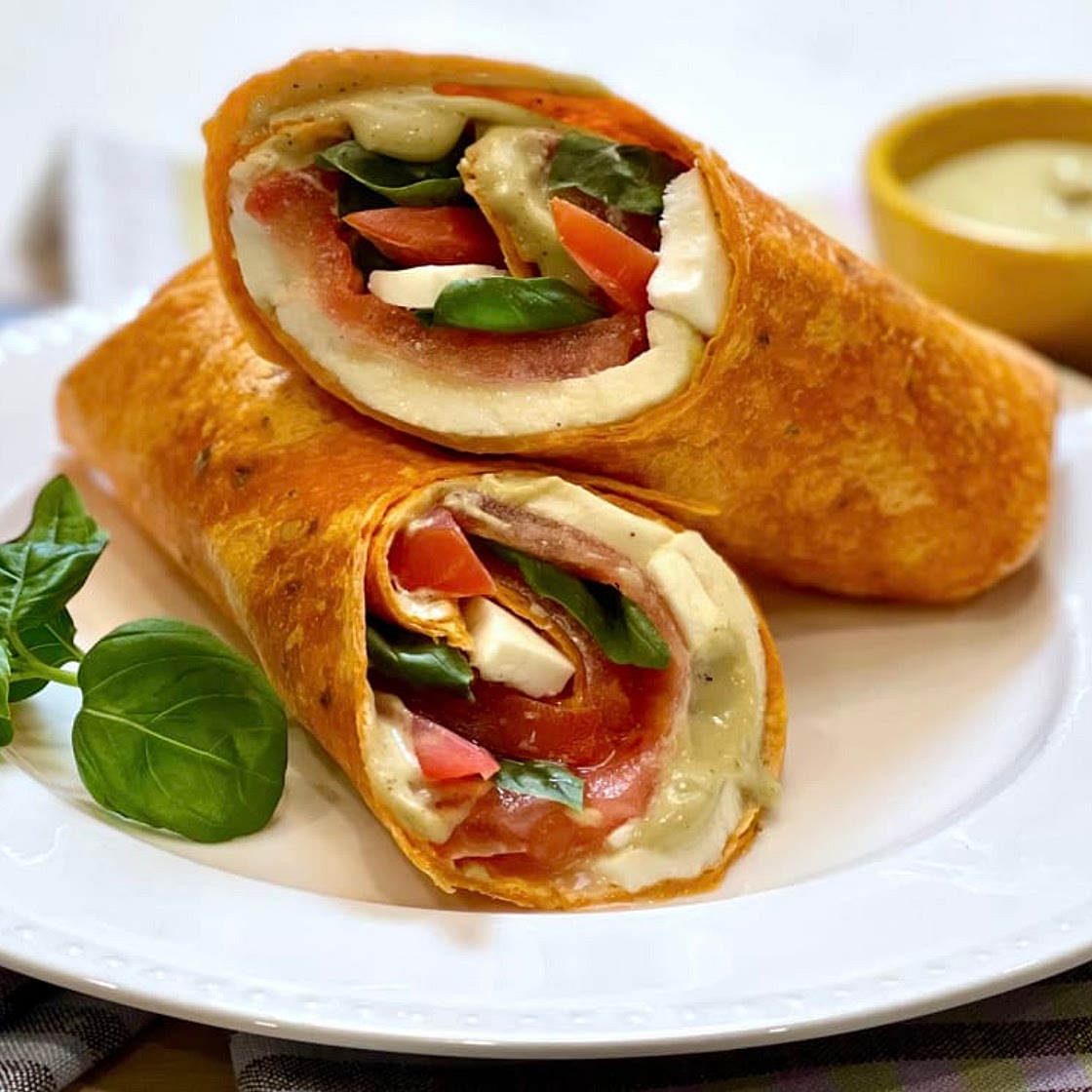 Caprese Caesar Wrap Recipe