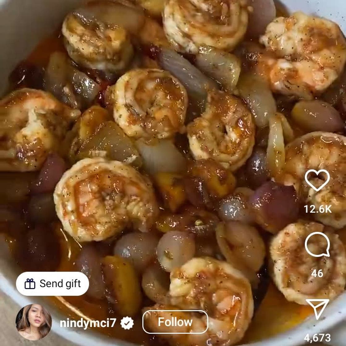 Udang karamel