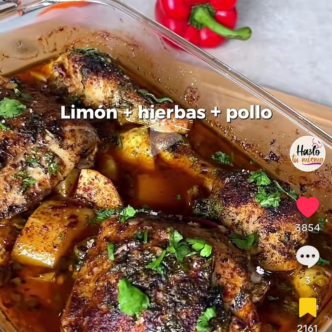 Pollo al Limón con Hierbas