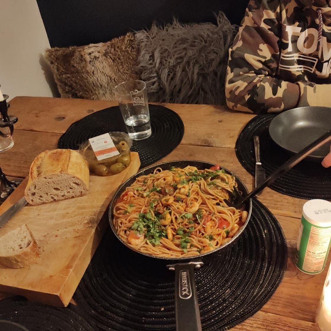 Spicy Shrimp Pasta